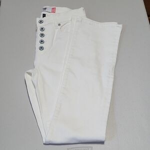NWOT Cabi Sz2 Women's White Jeans Style 6284